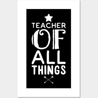 Teacher of all things Posters and Art